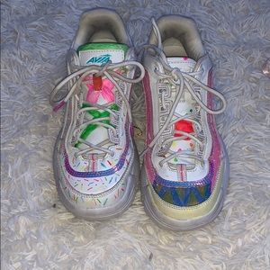 Custom clown kawii  shoes